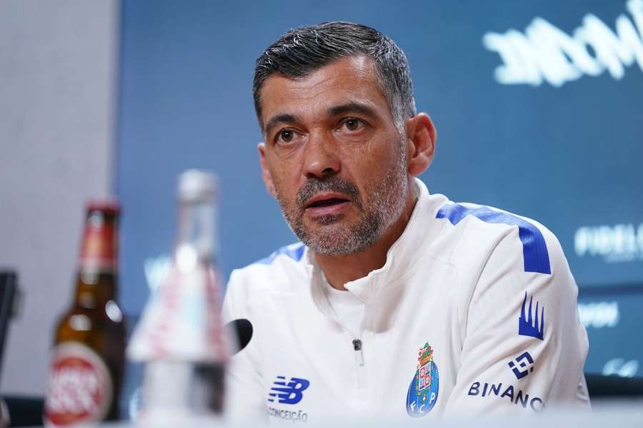 Sérgio Conceição falou à imprensa pela primeira vez em 2024