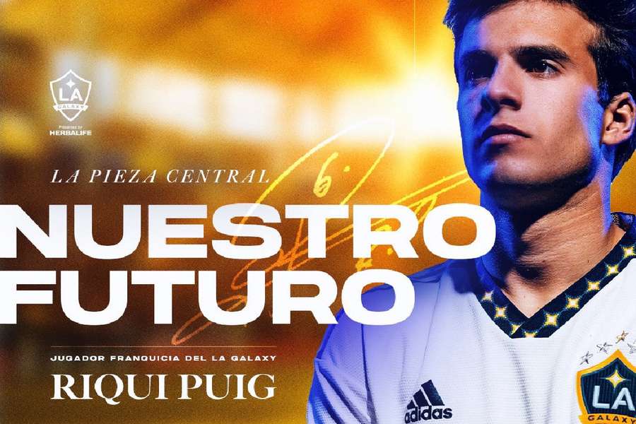 Riqui Puig, nuevo jugador franquicia de Los Ángeles Galaxy