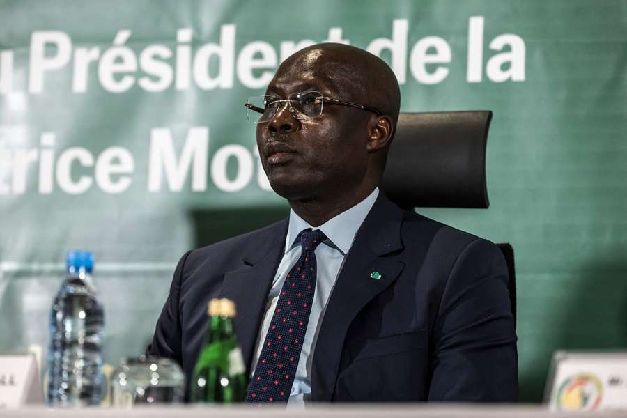 Abdoulaye Fall, presidente de la federación senegalesa Abdoulaye Fall, presidente de la federación senegalesa