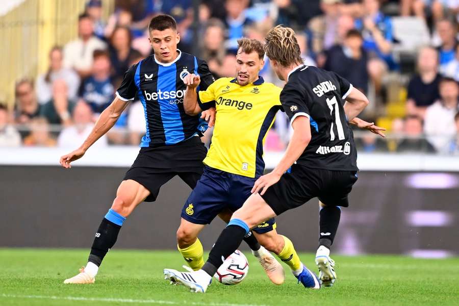 Darius Olaru, titular în Supercupa Belgiei. Darius Olaru, titular în Supercupa Belgiei.