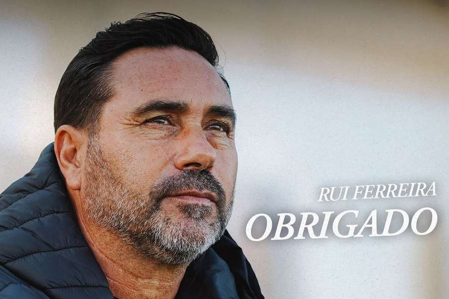 Rui Ferreira já não é treinador do Académico de Viseu