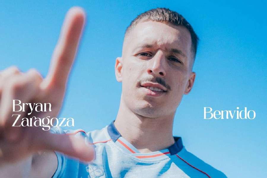 Bryan Zaragoza, nuevo jugador del Celta