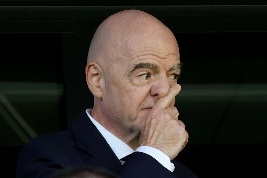 FIFA President Gianni Infantino is facing seriously opposition FIFA President Gianni Infantino is facing seriously opposition