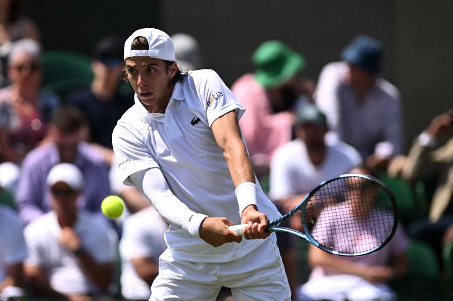 Cazaux à Wimbledon début-juillet.