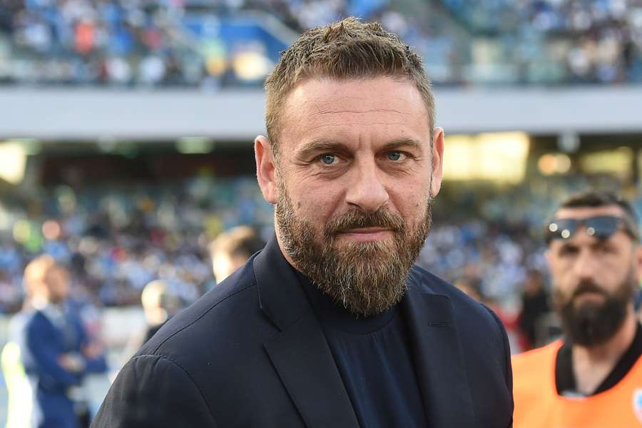 Daniele De Rossi, o treinador da Roma