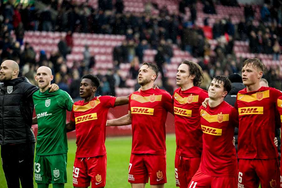 Nordsjaelland blijft in de race om Europa en de titel