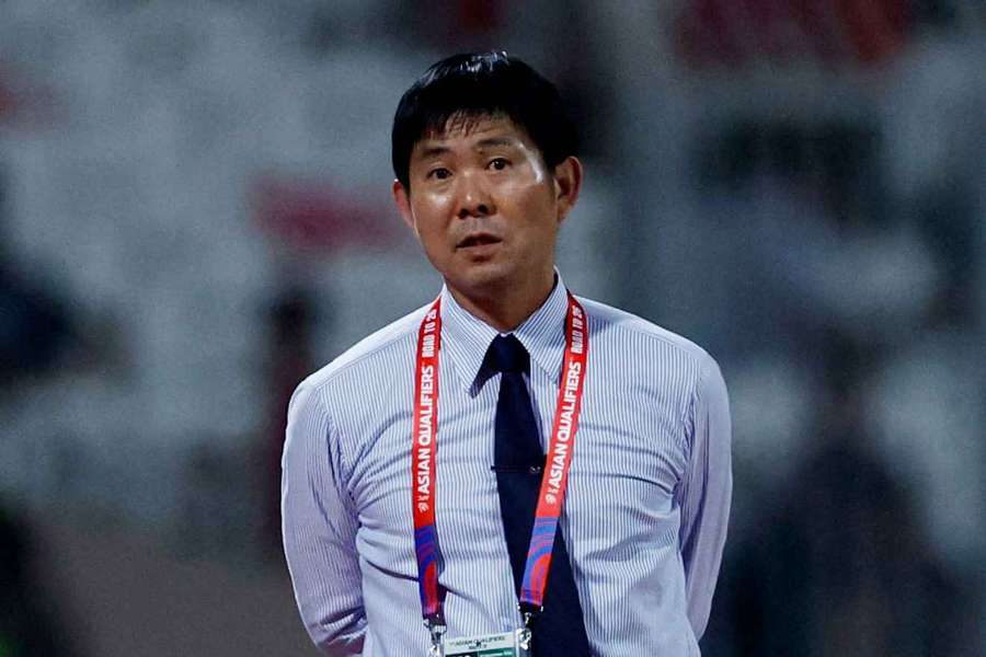 Japan coach Hajime Moriyasu