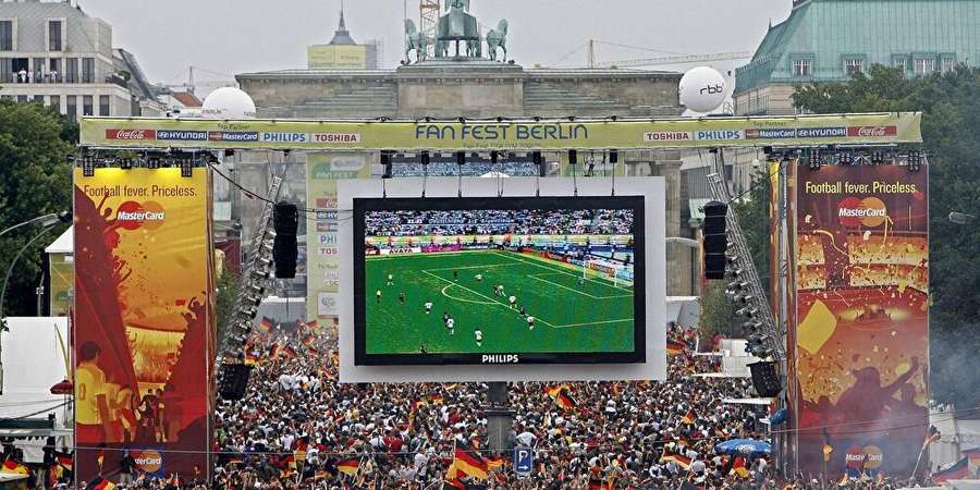 Fanfest durante a Copa de 2006 em Berlim