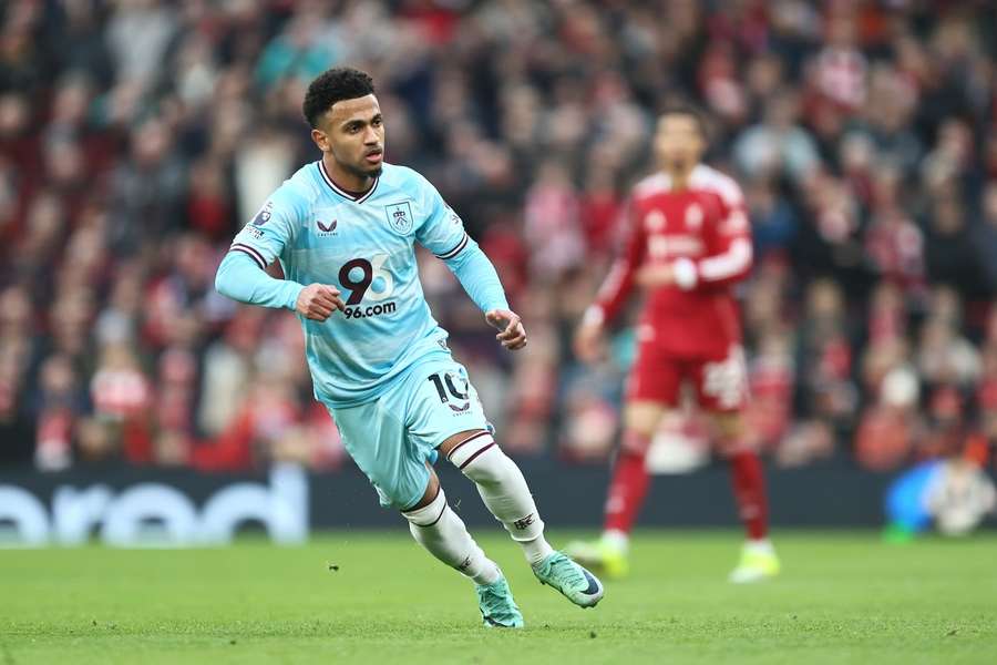 Marcus Edwards scored his first Premier League goal for Burnley against Liverpool at Anfield in January Marcus Edwards scored his first Premier League goal for Burnley against Liverpool at Anfield in January