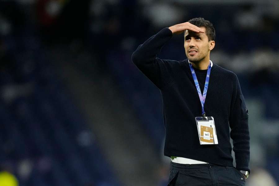 Rodri Hernández, en su última visita al Bernabéu en diciembre