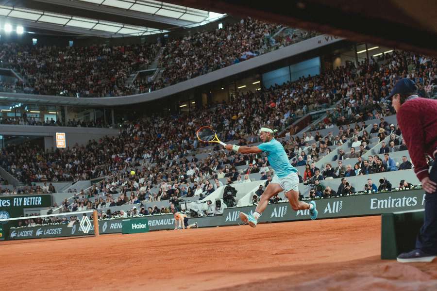 Nadal, en Roland Garros.