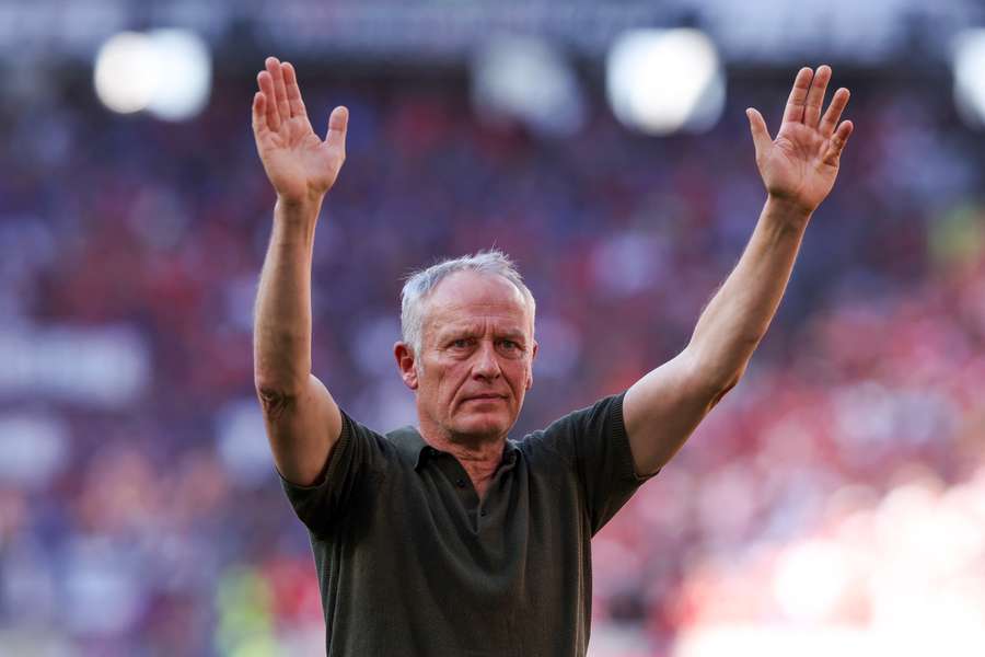 Christian Streich wurde nach dem Abpfiff emotional.