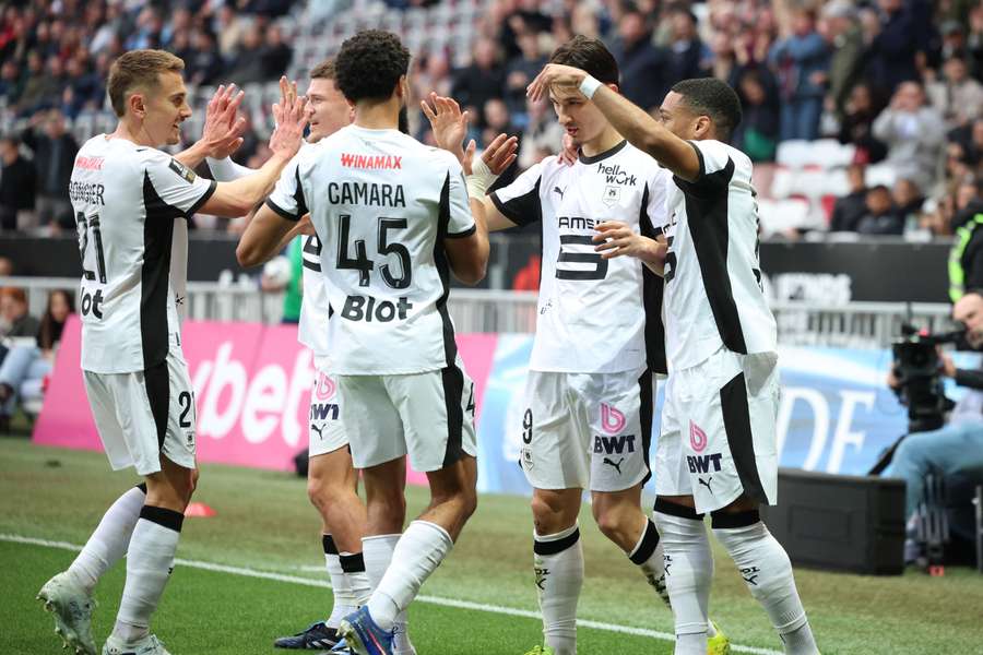 Les Rennais ce dimanche.