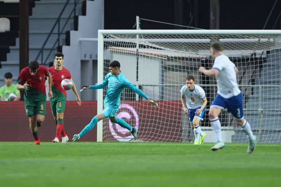 João Carvalho estreou-se pela seleção sub-21 de Portugal