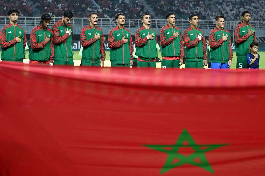 La selección sub-17 de Marruecos, en el último campeonato.