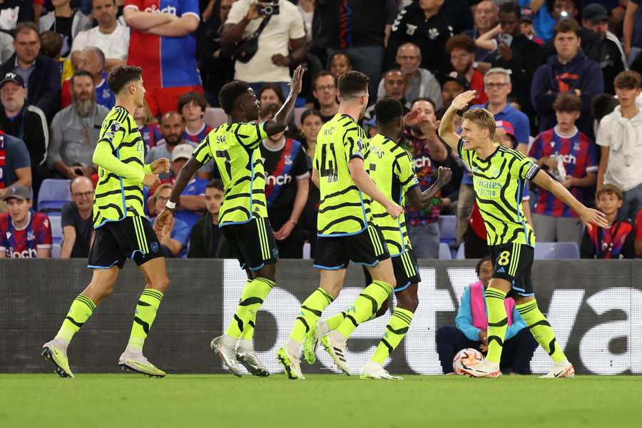 Vítěznou trefu Arsenalu obstaral ze značky pokutového kopu kapitán Martin Odegaard.