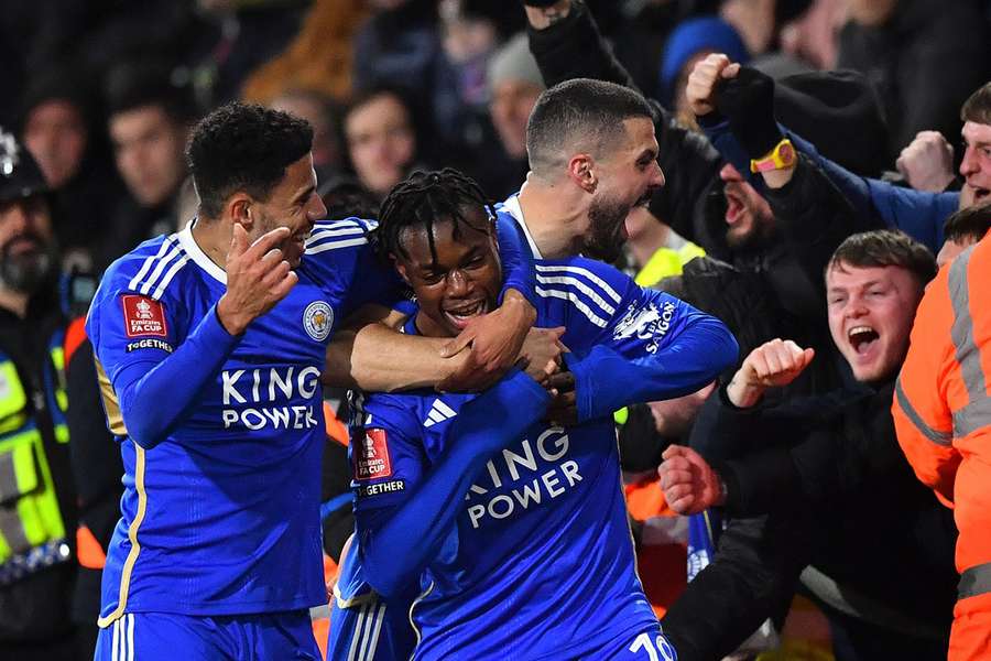 Leicester score in extra time to dump Bournemouth out of the FA Cup
