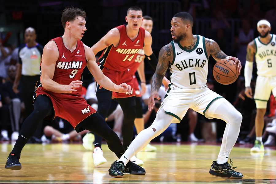Lillard, ante Miami Heat