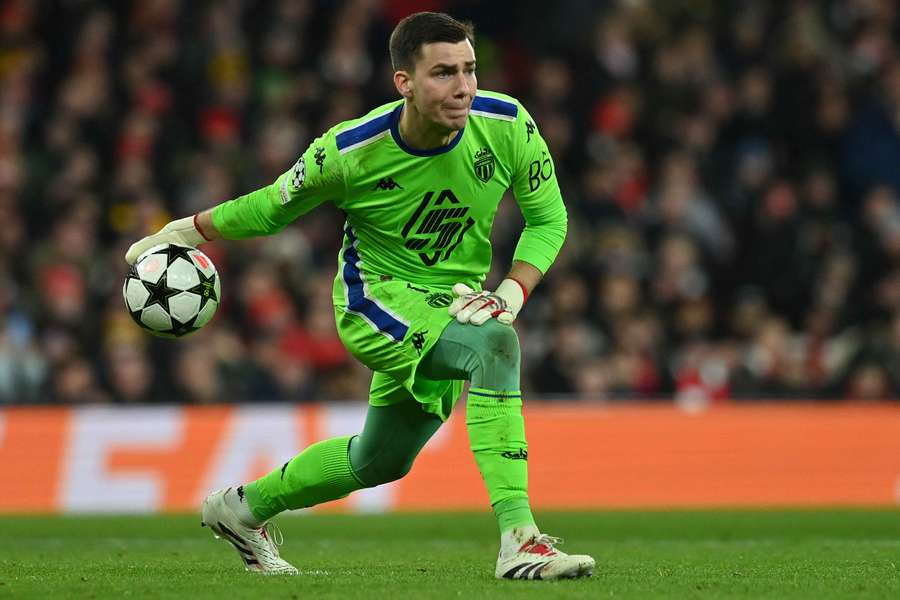Majecki lors du match contre Arsenal le mois dernier.