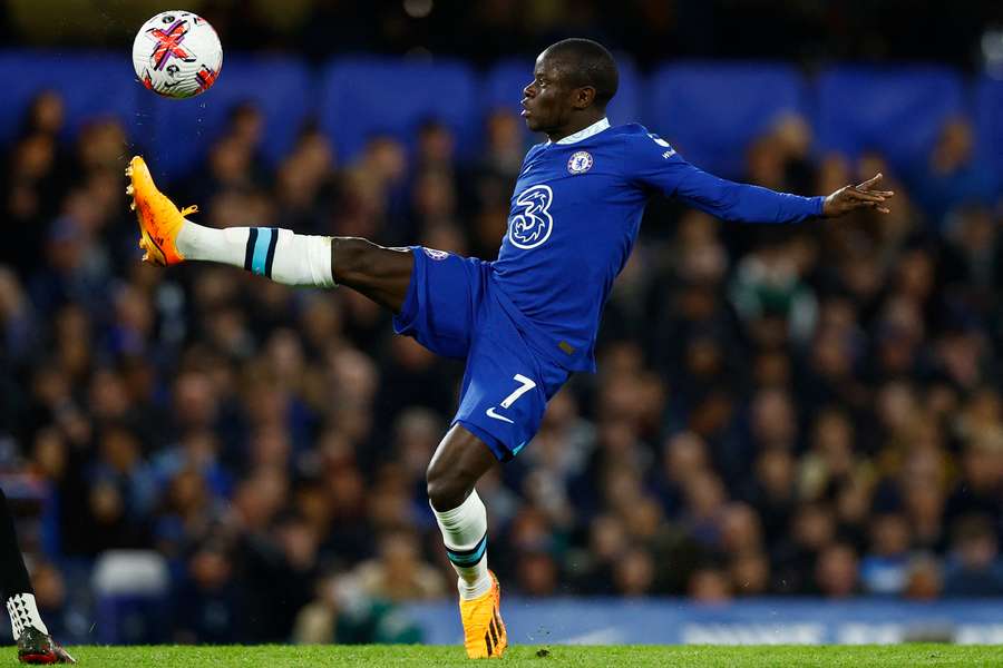 N'Golo Kante in action for Chelsea