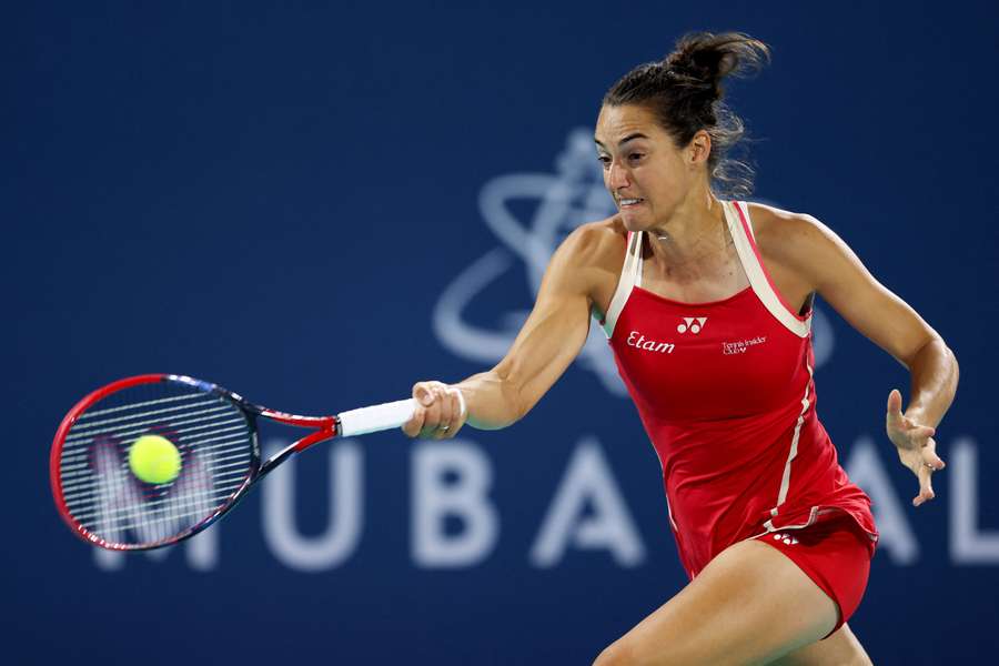 Caroline Garcia à Abu Dhabi début-février.