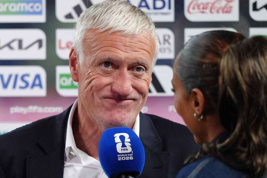 Didier Deschamps ravi de l'issue.