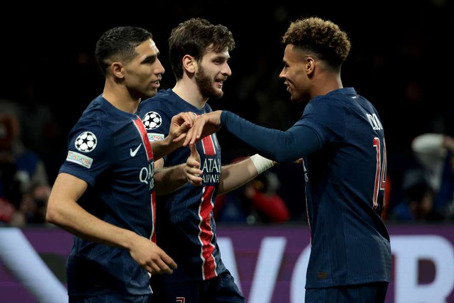 Doué, Kvaratskhelia et Hakimi en Ligue des champions.