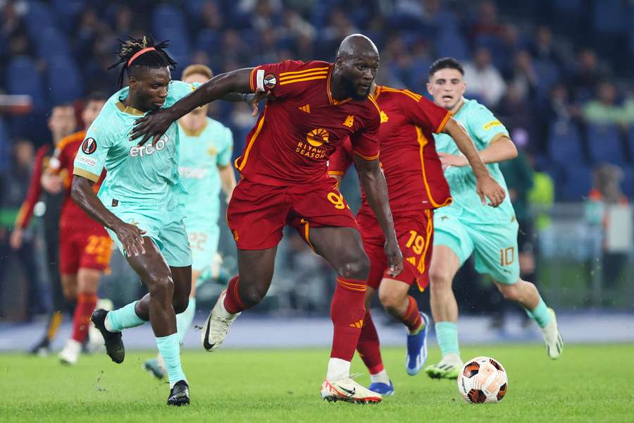 Lukaku in azione