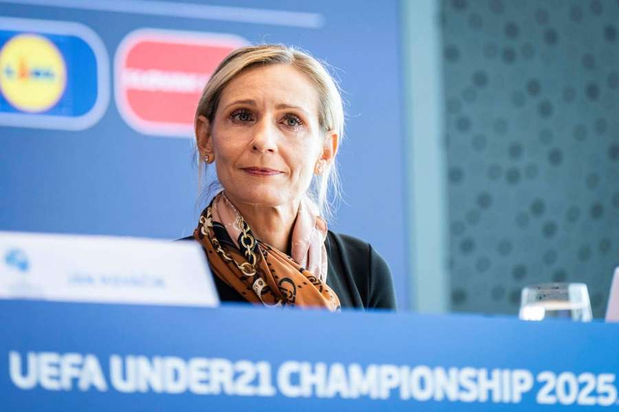 Maria Berdis, membro do Comité Executivo da UEFA.