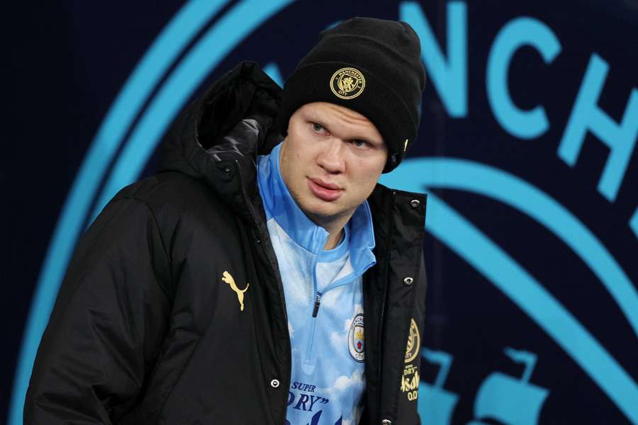 Erling Haaland, atacante do Manchester City Erling Haaland, atacante do Manchester City