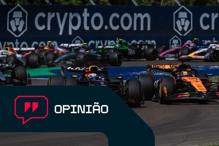 Max Verstappen venceu o Grande Prémio de Emilia Romagna com uma manobra impressionante sobre Oscar Piastri