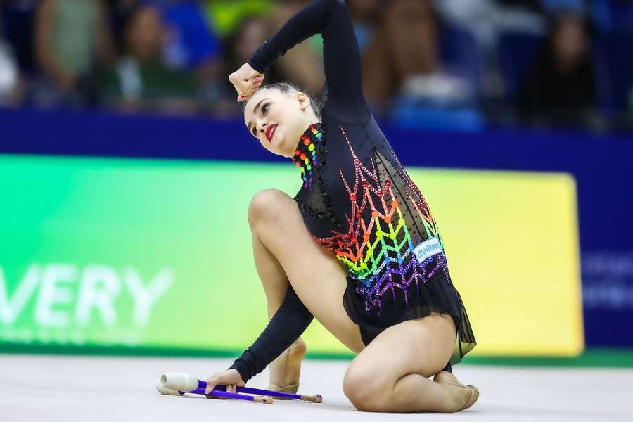 Amalia Lică este medaliată cu argint la Mondialele de gimnastică ritmică