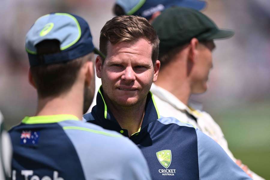 Steve Smith looks on during the recent World Test Championship final against South Africa.