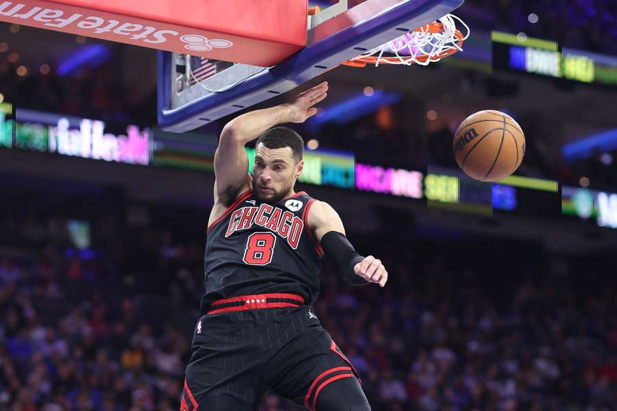 Zach LaVine har spillet i Chicago Bulls, siden han i 2017 blev sendt dertil i en handel med Minnesota Timberwolves.