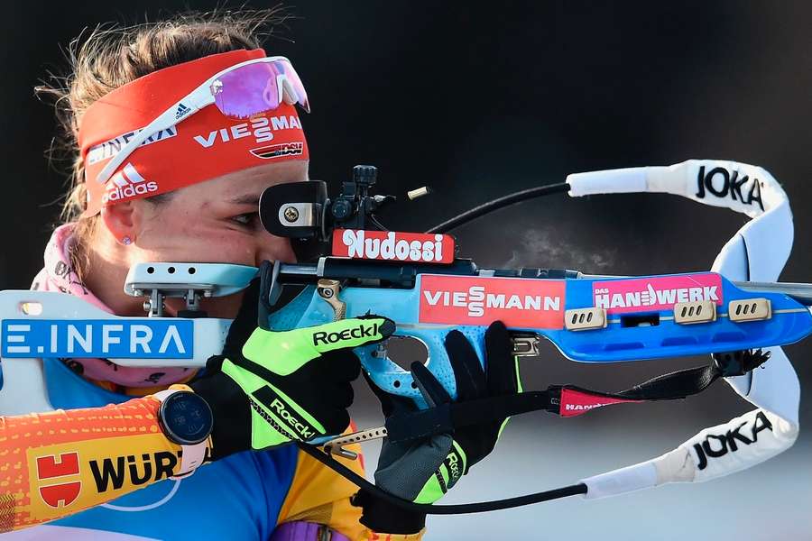 Das Ziel fest im Blick: Olympiasiegerin Denise Herrmann-Wick.