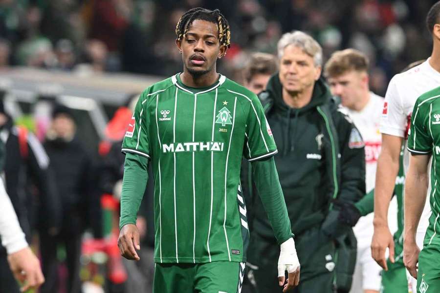 Samuel Mbangula ist die Enttäuschung ins Gesicht geschrieben. Samuel Mbangula ist die Enttäuschung ins Gesicht geschrieben.