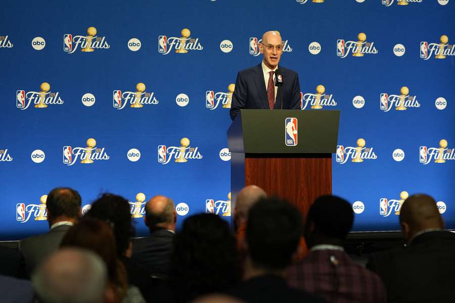 Adam Silver vor dem ersten Spiel der NBA Finals.