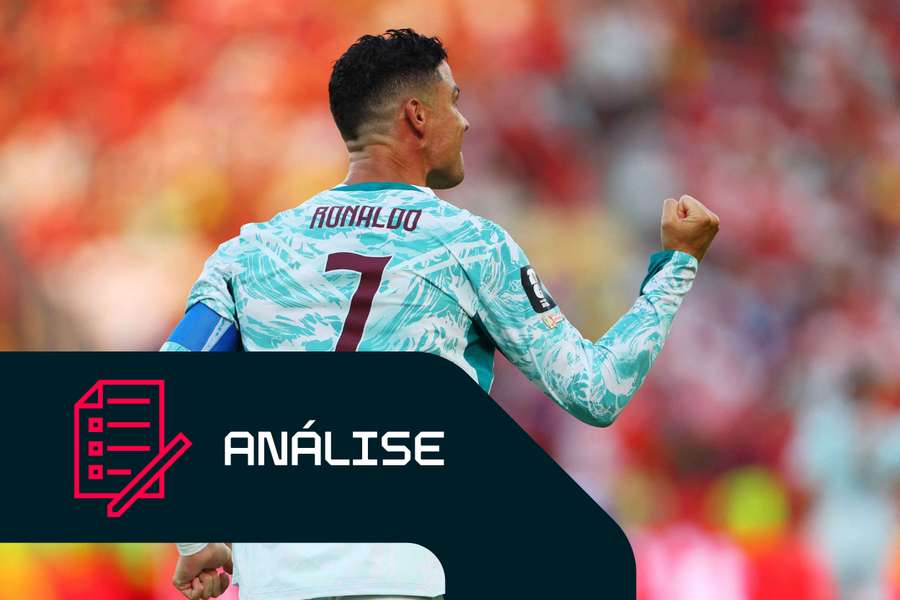 Cristiano Ronaldo respirou aliviado com apito final Cristiano Ronaldo respirou aliviado com apito final