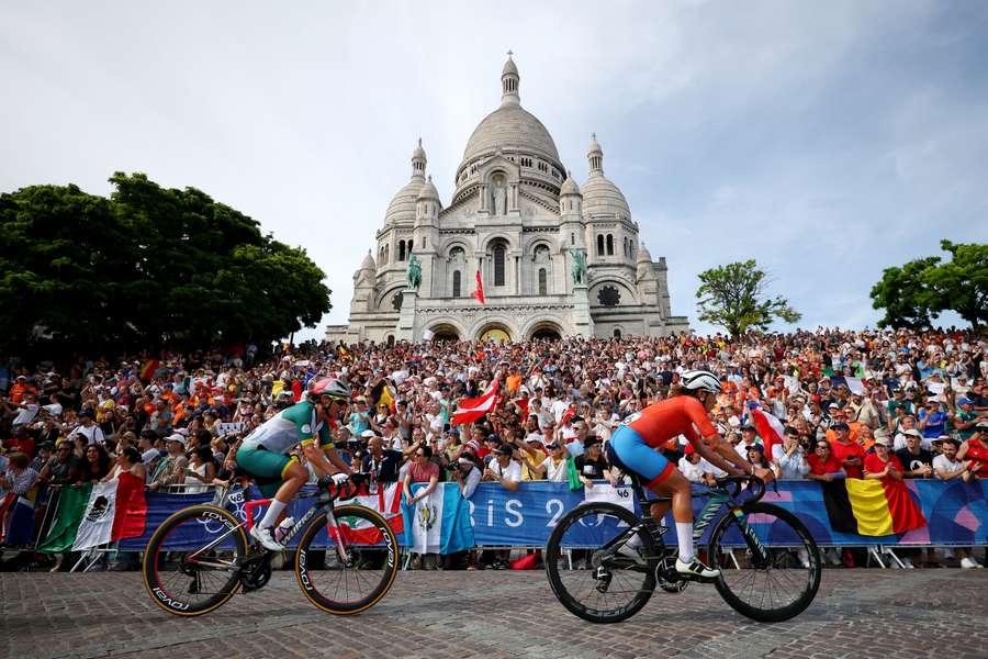 Montmartre lors des JO 2024.