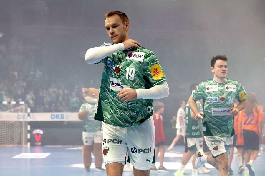 Mathias Gidsel suffered a shoulder injury against TBV Lemgo