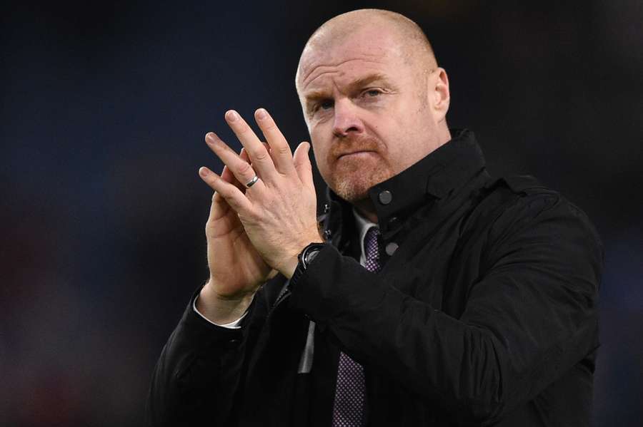 Sean Dyche toen hij nog coach van Burnley was