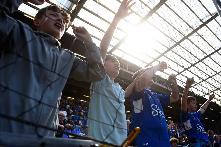 Die Everton-Fans hatten am letzten Spieltag Grund zum Jubeln.