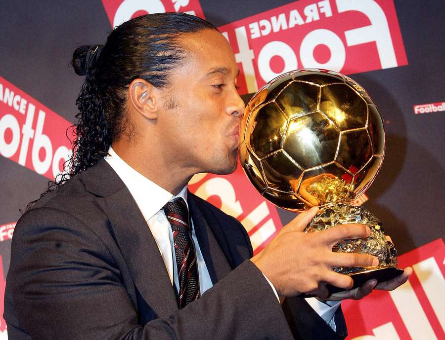 Ronaldinho e a conquista da Bola de Ouro em 2005