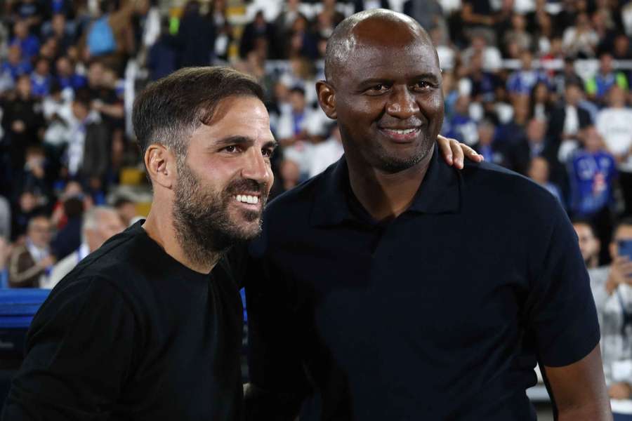 Fabregas e Vieira