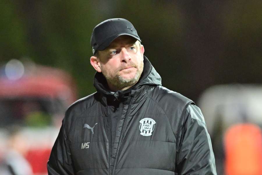 Trenér Zbrojovky Brno Martin Svědík.