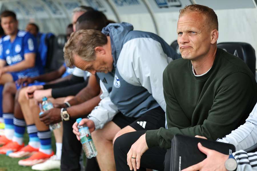 Karel Geraerts (r.) beim letzten Saisonspiel in Fürth