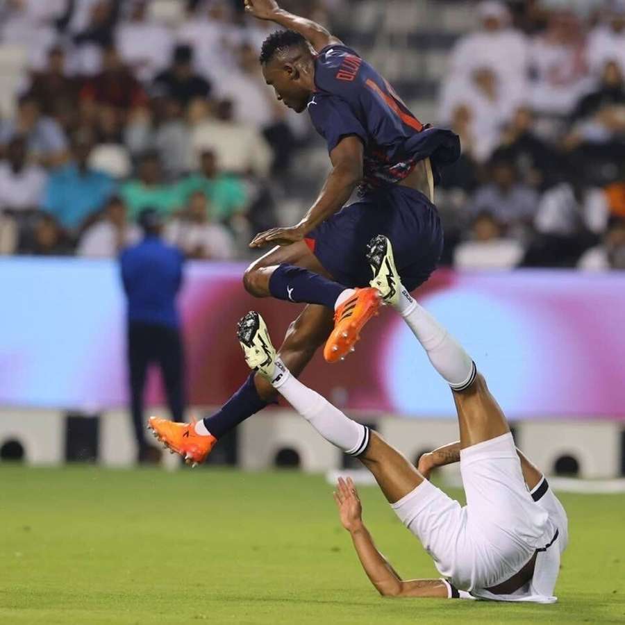 Olunga in action
