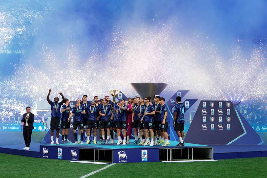 Inter lift the Scudetto back in May