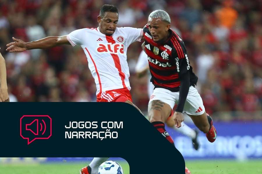Internacional e Flamengo se encontram de novo, agora pelo Brasileirão