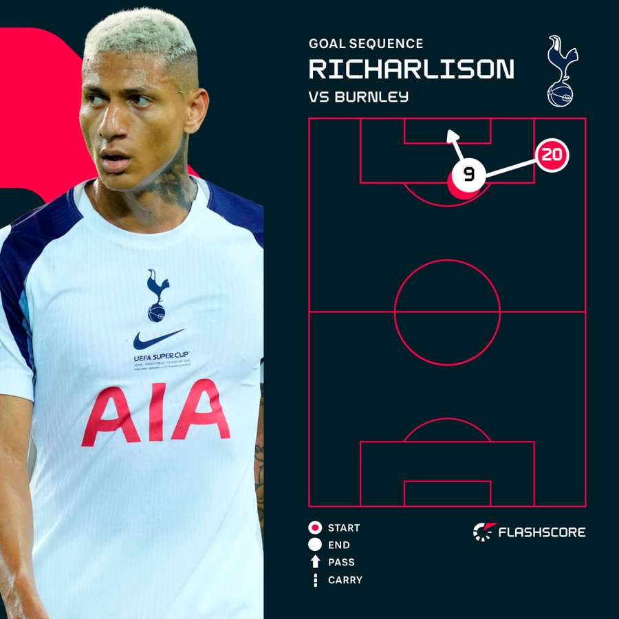 Richarlison's goal Richarlison's goal